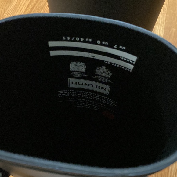 HUNTER original refined tall rain boots - Picture 4 of 9